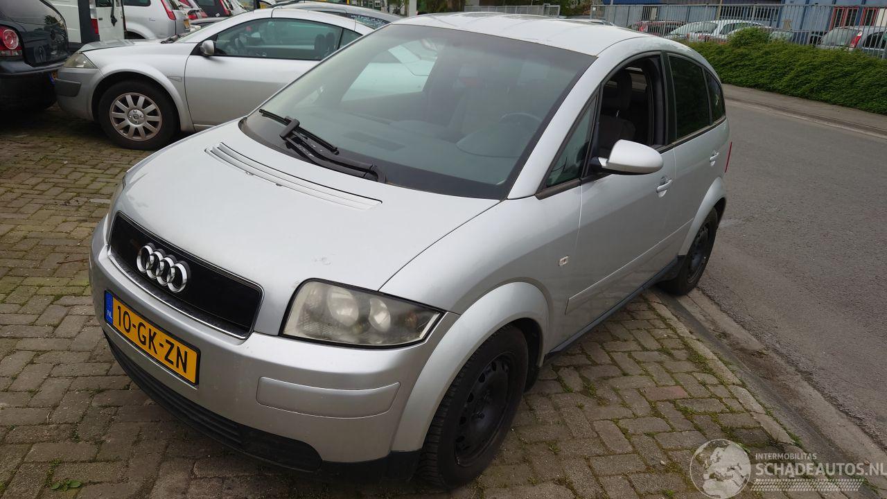 Audi A2 2001 1.4 16v AUA FDM Zilver LY7W onderdelen