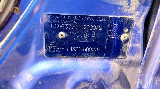 Honda Jazz 2014 GE/GG 1.4 Vtec L13Z2 Blauw B568M onderdelen picture 13