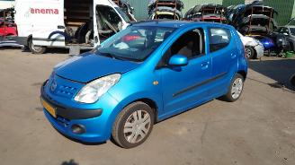 Auto da rottamare Nissan Pixo 2012 1.0 12v K10B Blauw ZKY onderdelen 2012/3