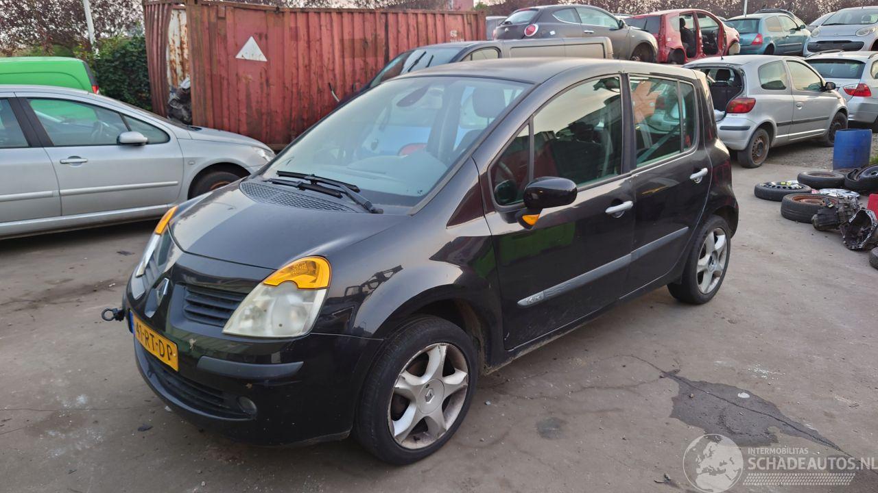 Renault Modus 2005 1.6 16v K4M Zwart NV676 onderdelen