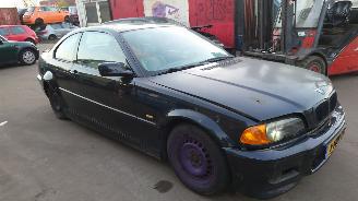 BMW 3-serie 1999 E46 coupe 320 Zwart 303 onderdelen picture 6
