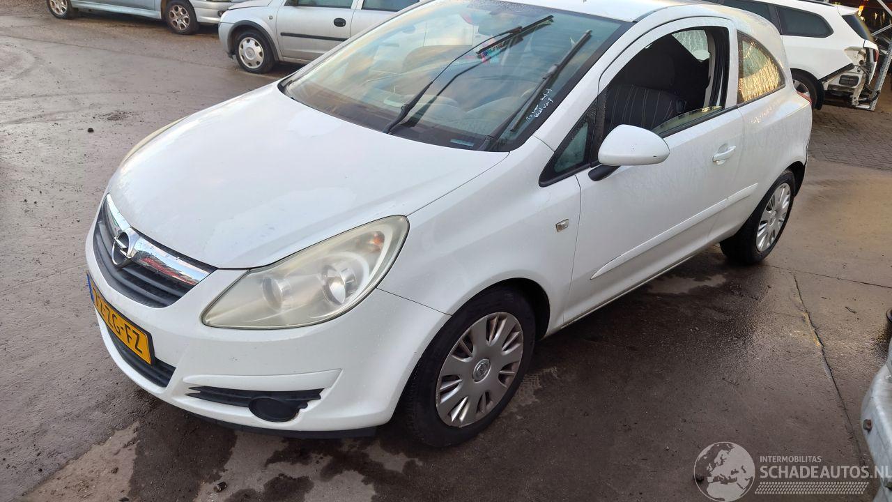 Opel Corsa D 2008 1.2 16v Z12XEP Wit Y474 onderdelen