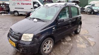 Uttjänta bilar auto Fiat Panda 188 2005 1.2i 188A4 Zwart 632 onderdelen 2005/6