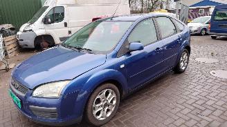 Auto da rottamare Ford Focus 2 2007 1.6 TDCI HHDA Blauw Ocean Blue onderdelen 2007/5