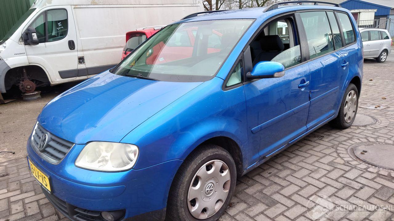 Volkswagen Touran 1T 2003 1.6FSI BAG GQG Blauw LA5X onderdelen