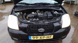 Kia Picanto 1.0 12v G4HE 2007 Zwart Z1 onderdelen picture 6