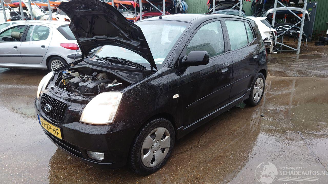 Kia Picanto 1.0 12v G4HE 2007 Zwart Z1 onderdelen