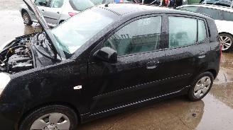 Kia Picanto 1.0 12v G4HE 2007 Zwart Z1 onderdelen picture 2