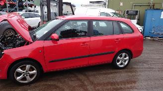 Skoda Fabia 5J 2010 1.2 TDI CFWA MNY Rood LF3K Onderdelen picture 2