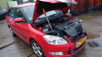 Skoda Fabia 5J 2010 1.2 TDI CFWA MNY Rood LF3K Onderdelen picture 6