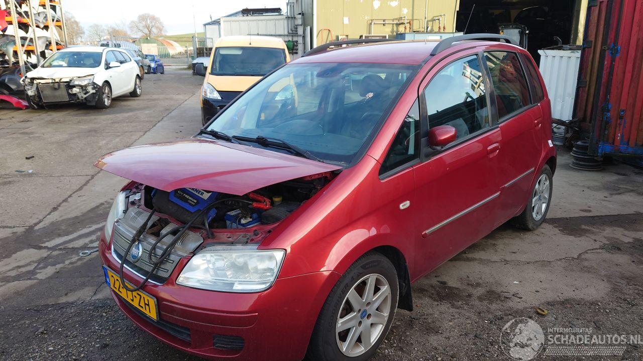 Fiat Idea 2006 1.4 16v 843A1 Rood 163/B onderdelen