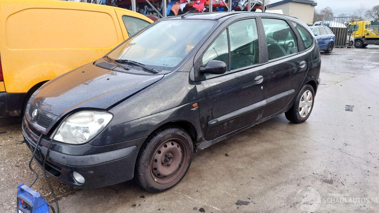 Renault Scenic 2002 1.6 16v K4MA7 Zwart NV676 onderdelen