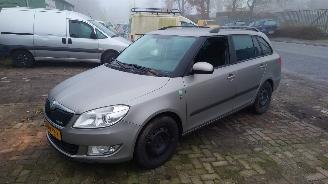 Salvage car Skoda Fabia 5J 2010 1.2 TDI CFWA MZN Beige LF8H onderdelen 2010/12