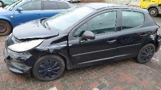 demontáž osobní automobily Peugeot 207 2007 1.4 16v KFU Zwart EXLD onderdelen 2007/1