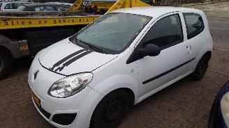 Sloopauto Renault Twingo 2 2008 1.2i D7F Wit OV369 onderdelen 2008/10