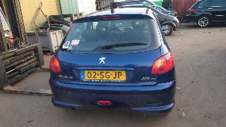 Peugeot 206 2006 1.4 HDI 8HZ Blauw KPL onderdelen picture 4