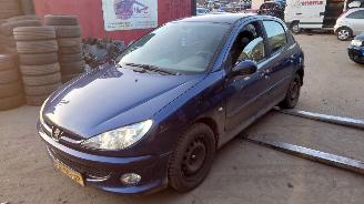 demontáž osobní automobily Peugeot 206 2006 1.4 HDI 8HZ Blauw KPL onderdelen 2006/1
