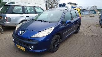 disassembly passenger cars Peugeot 207 SW 2008 1.6 VTi 5FW Blauw KPL onderdelen 2008/1