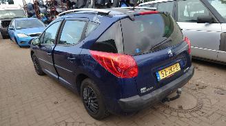 Peugeot 207 SW 2008 1.6 VTi 5FW Blauw KPL onderdelen picture 3