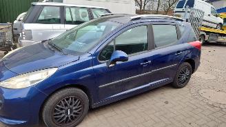 Peugeot 207 SW 2008 1.6 VTi 5FW Blauw KPL onderdelen picture 2