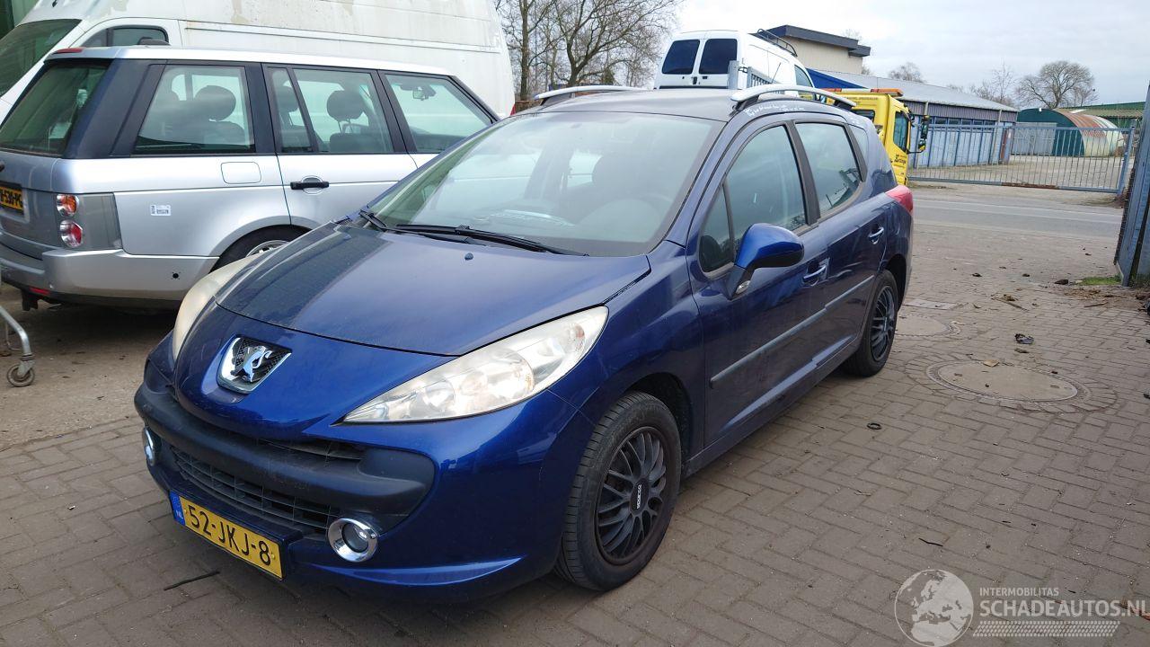 Peugeot 207 SW 2008 1.6 VTi 5FW Blauw KPL onderdelen