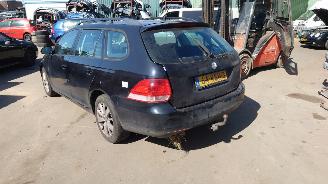 Volkswagen Golf Station 2009 1.9 TDI BLS JCR Zwart LC9X onderdelen picture 3