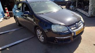 Volkswagen Golf Station 2009 1.9 TDI BLS JCR Zwart LC9X onderdelen picture 6