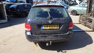 Volkswagen Golf Station 2009 1.9 TDI BLS JCR Zwart LC9X onderdelen picture 4