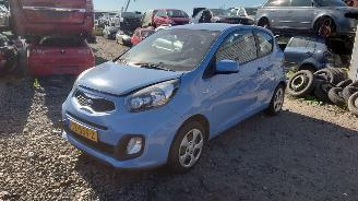 demontáž osobní automobily Kia Picanto TA 2011 1.0 12v G3LA Blauw ABB onderdelen 2011/10