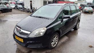 Démontage voiture Opel Zafira B 2006 1.8 16 Z18XER Zwart z20r onderdelen 2006/11