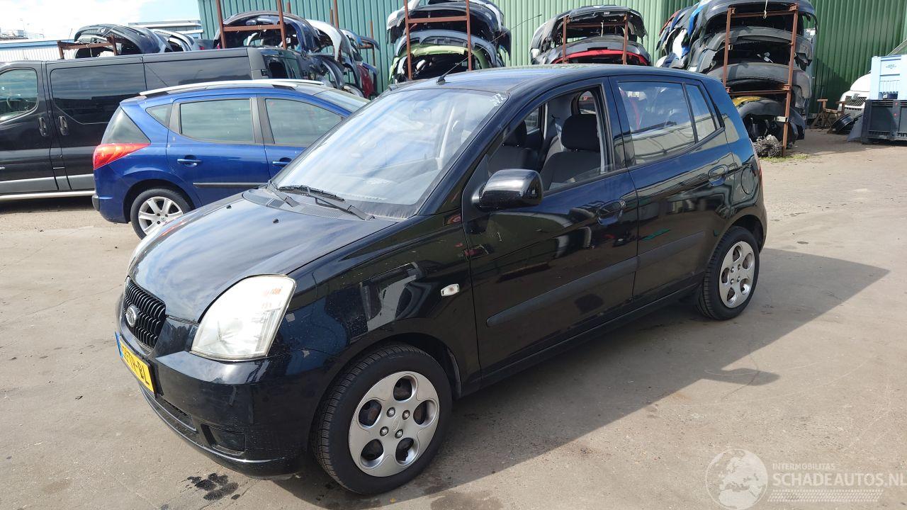Kia Picanto BA 2007 1.0 12v G4HE Zwart Z1 onderdelen