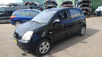 disassembly passenger cars Kia Picanto BA 2007 1.0 12v G4HE Zwart Z1 onderdelen 2007/1