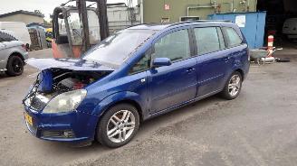 Purkuautot passenger cars Opel Zafira B 2007 1.6 16v Z16XE1 Blauw Z21B onderdelen 2007/4