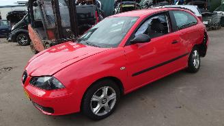 Coche siniestrado Seat Ibiza 6L 2004 1.4 16v BBY GRZ Rood LP3G onderdelen 2004/2