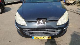 Peugeot 407 SW 2005 1.8 16v 6FZ Zwart onderdelen picture 6
