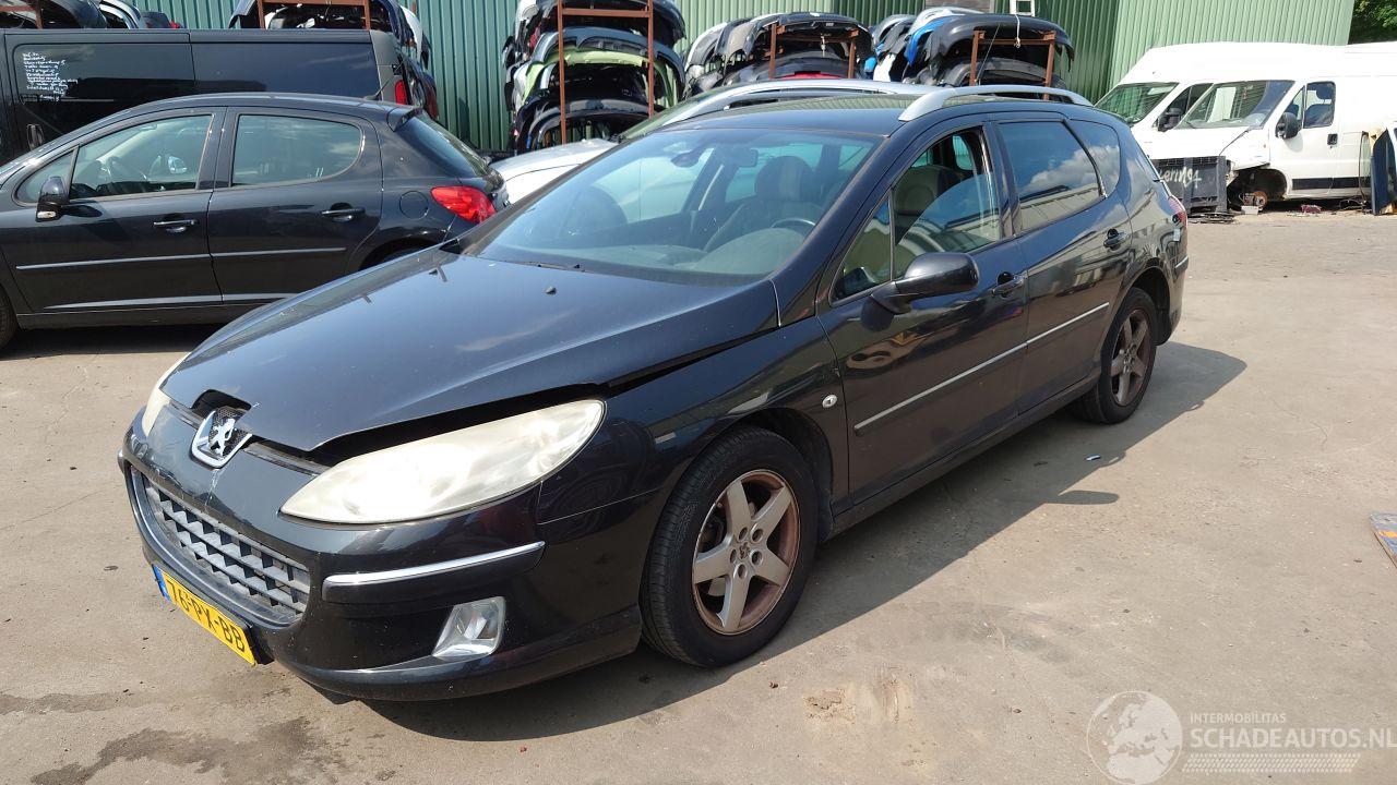 Peugeot 407 SW 2005 1.8 16v 6FZ Zwart onderdelen