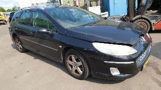 Peugeot 407 SW 2005 1.8 16v 6FZ Zwart onderdelen picture 5