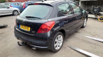 Peugeot 207 2007 1.6 VTi 5FW Zwart EXL onderdelen picture 4