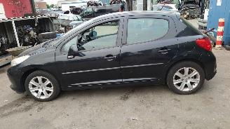 Peugeot 207 2007 1.6 VTi 5FW Zwart EXL onderdelen picture 2