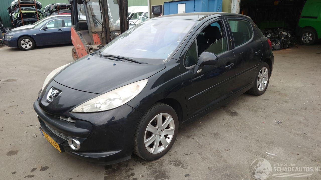 Peugeot 207 2007 1.6 VTi 5FW Zwart EXL onderdelen