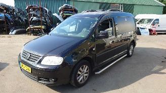 Purkuautot passenger cars Volkswagen Caddy 2008 1.9 TDI BLS KPW Zwart LC9Z 2008/6