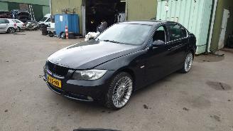 Salvage car BMW 3-serie E90 2007 325D 306D3 M57 Zwart 475 onderdelen 2007/5