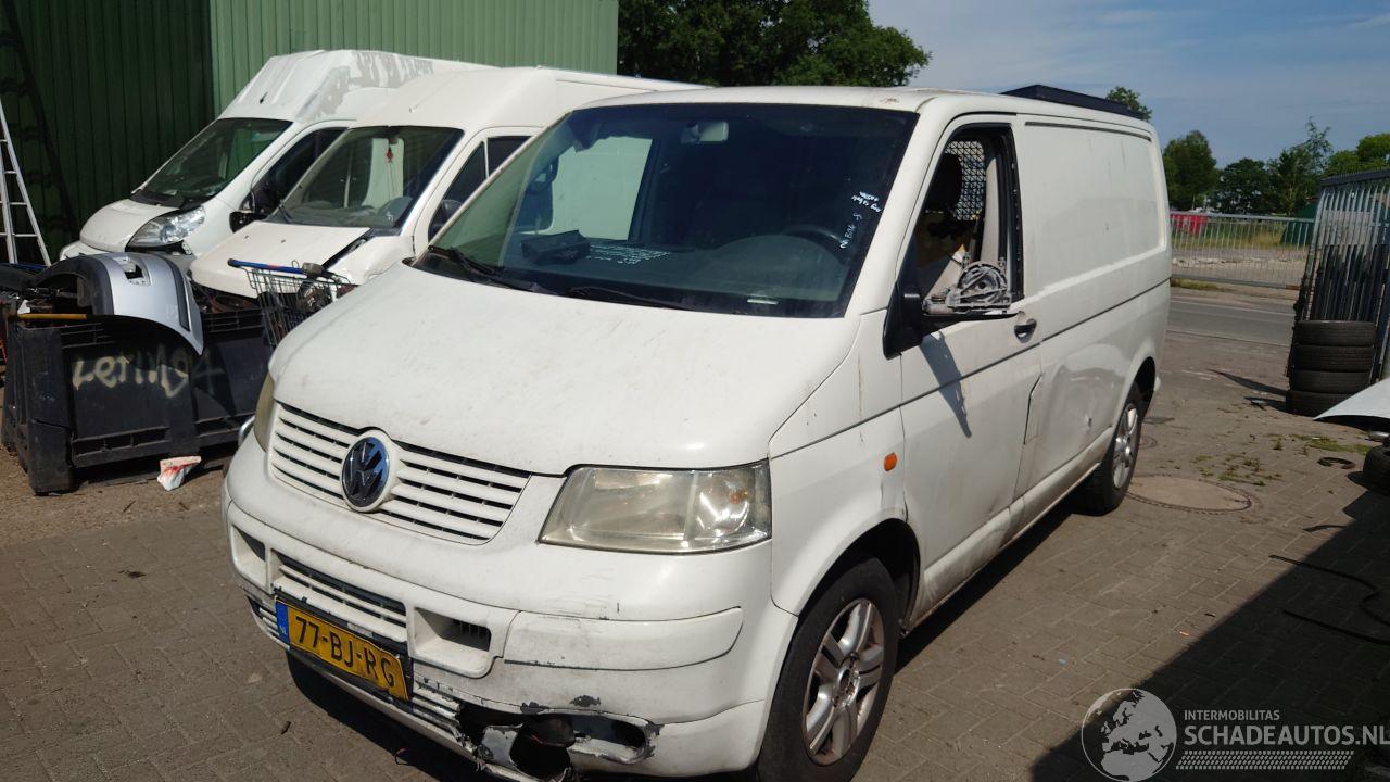 Volkswagen Transporter T5 2003 1.9 TDI AXC FJJ Wit L902 onderdelen