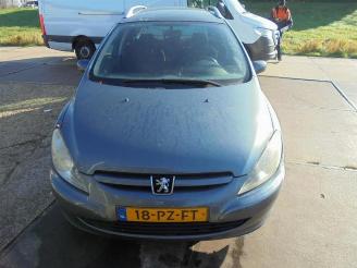 Salvage car Peugeot 307 307 SW (3H), Combi, 2002 / 2008 2.0 16V 2004/12