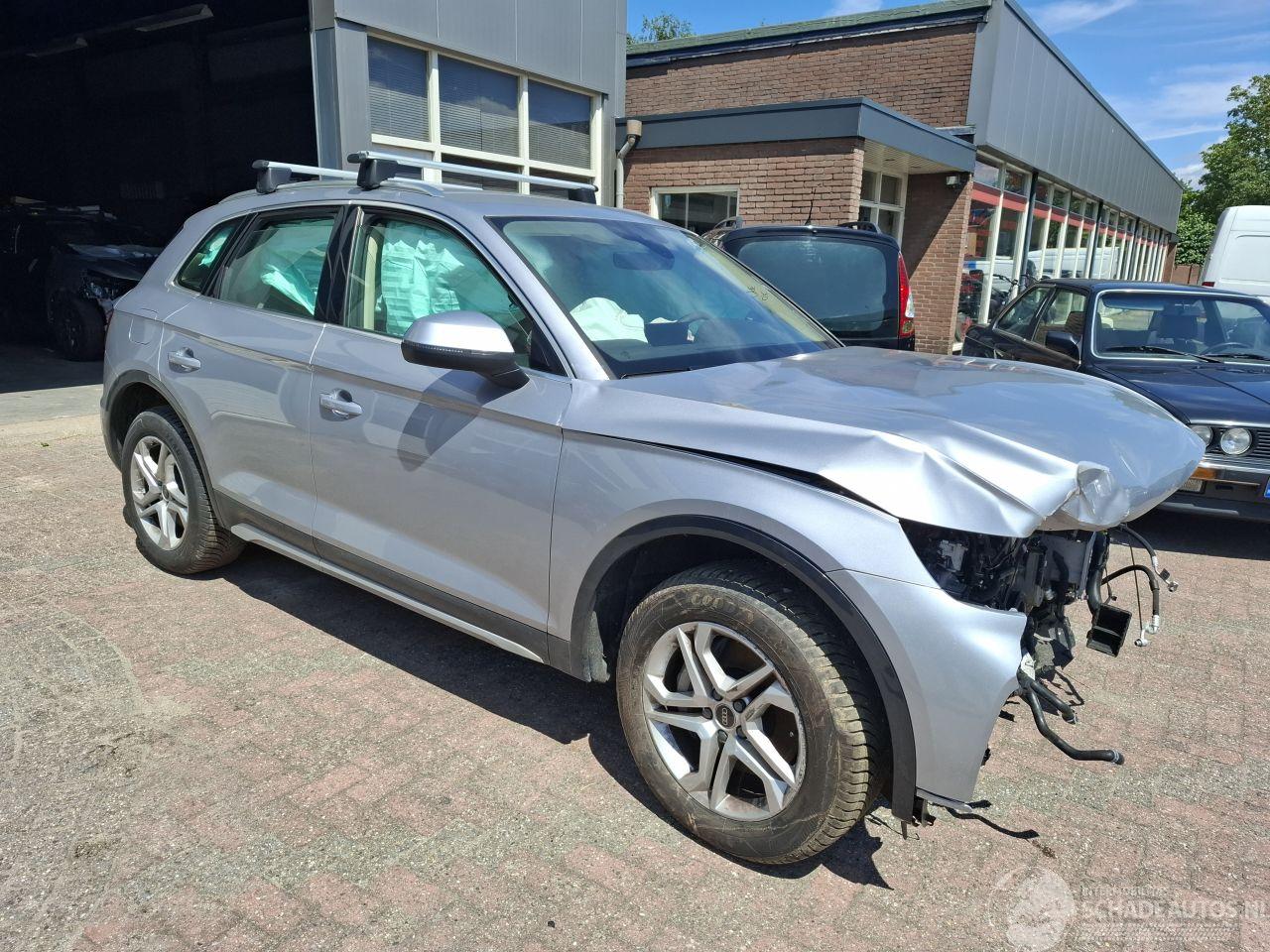 Audi Q5 q5 50e 300pk 2024 hybride pluginn leer chassis OK  oliecarter stuk motor 100procent