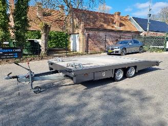 damaged trailers Tijhof TA 30 TA30-ANN autotransporter 450x210 3000KG 2019 MARGE 2019/7