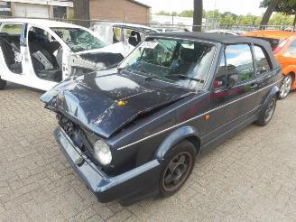 rozbiórka samochody osobowe Volkswagen Golf Golf I Cabrio (155) KARMANN 1988/1