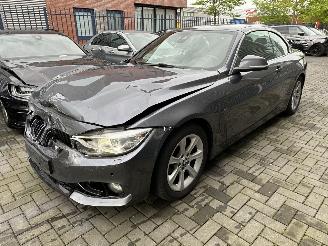 Damaged car BMW 4-serie 420d AUT. CABRIO/CAMERA/LED/VERWARMING-NEK/FULL OPTIONS 2014/8