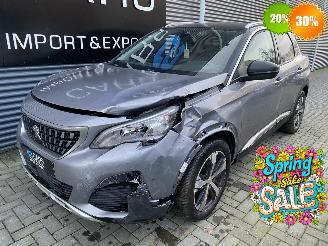 uszkodzony samochody osobowe Peugeot 3008 1.2 GT LINE AUTOMAAT! VIRTUAL/APP-C/NAVI/CAMERA/SFEERVERLICHTING/FULL OPTIONS! 2017/8