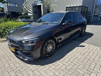 Schadeauto Mercedes C-klasse C220d AMG/RADAR/LEDER/360CAMERA/SFEERVERLICHTING/BOMVOL 2022/6